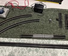 Job Lot of track and Bachmann Controller Model Railway