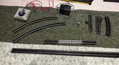 Job Lot of track and Bachmann Controller Model Railway