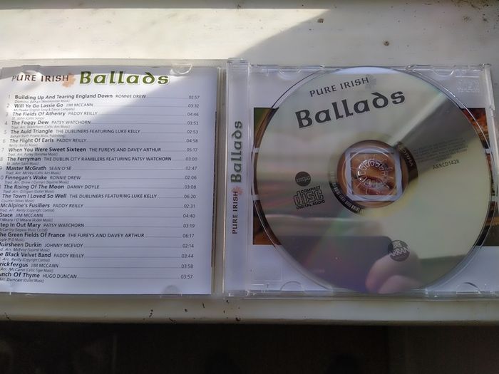 Pure Irish Ballads - Various Artists Cd