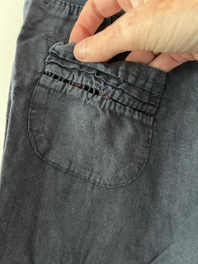100% Italian linen trousers