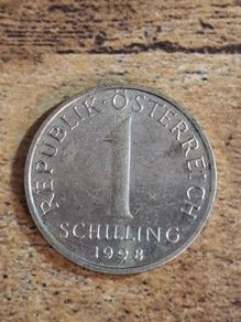 Austria, 1 Schilling 1998 Coin - free standard postage