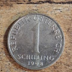 Austria, 1 Schilling 1998 Coin - free standard postage