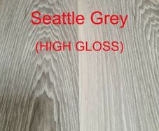 NEW 12.3mm Seattle Grey High Gloss laminate