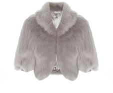 Coast Marah faux fur cover up - os