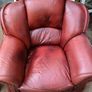 Red Leather Suite Image 2