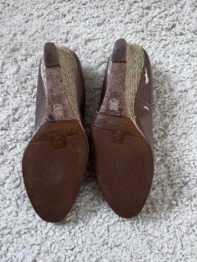 LK Bennett Champagne Wedges