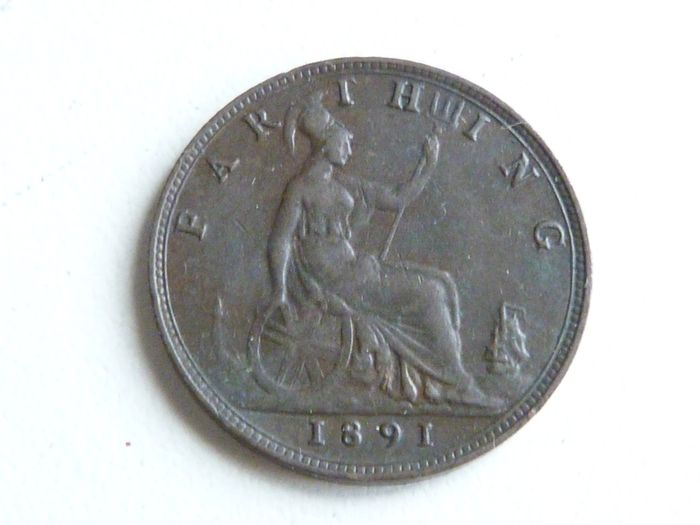 1891 farthing