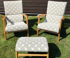 Mid Century Vintage G Plan Siesta Armchairs