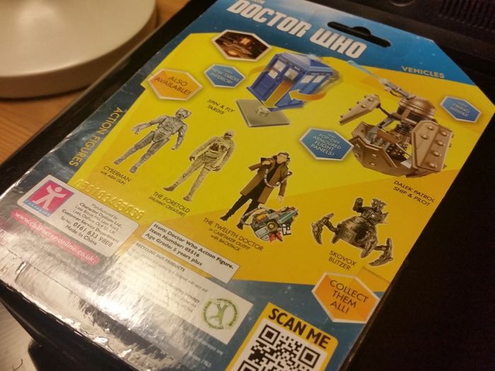 DOCTOR WHO ! Skovox Blitzer ! Articulated Action Figure ! BRAND NEW !