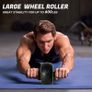 Ab Roller Wheel Workout Set with Knee Pad, Push Up Bars Abdominal Training Machine or Lose Weight, Exercise Abdominal Muscles at Gym Home Image 3