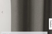 M&amp;S Brushed Eyelet Blackout Thermal Curtains - charcoal mix
