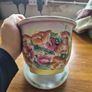 Colourful Vintage Chinoiserie Planter. Jardiniere. Image 5