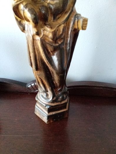 vintage religious wood