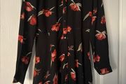 Black floral Dress BNWT Zara