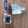 Rare Vintage Fairey  Aviation Chromed  Brass & Enamel Badge  Petrol Light Image 2