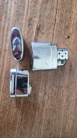 Rare Vintage Fairey  Aviation Chromed  Brass & Enamel Badge  Petrol Light