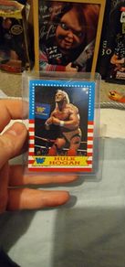 Hulk Hogan 1987 Topps WWF Wrestling Card # 3 WWE