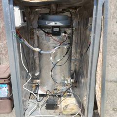 heating oil boiler for parts