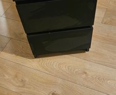 Chest of 2 drawers black