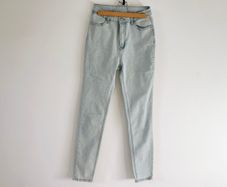 Shein Light Blue Skinny Jeans 10