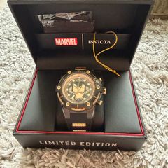 Marvel Comics Invicta 26913 51mm Iron Man LE #029/4000 Rose Watch NOS New Box