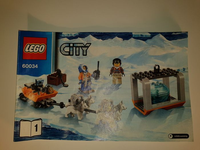 Lego 60034 Arctic Helicrane Helicopter