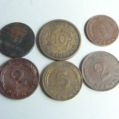 Old German coins