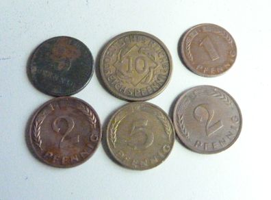 Old German coins
