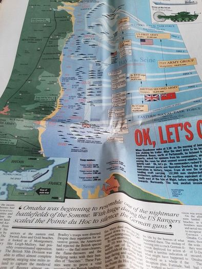 D-Day 1944 50th anniversary supplement