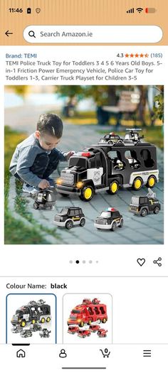 Police Cars Pull Back Car Series