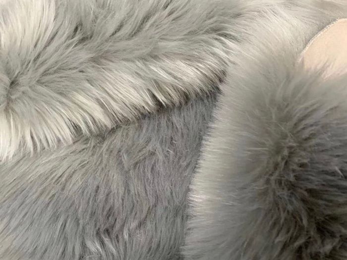 Sheepskin Rug,Fluffy Rug, Fluffy Area Small Rugs Shaggy Rugs for Bedroom Rug Fluffy Sofa Floor Carpet Home Decoration Gray Rugs