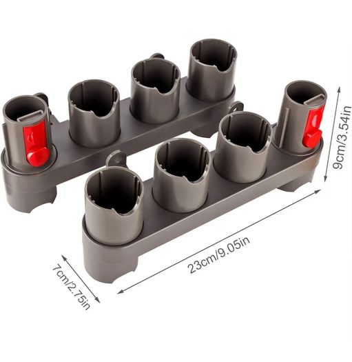 Dyson V10 with multiple heads and 2 docking stations