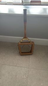 Vintage Dunlop Maxply Tennis Racket & Wooden Press