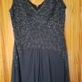 Ariella London beaded maxi dress navy 10 Image 6