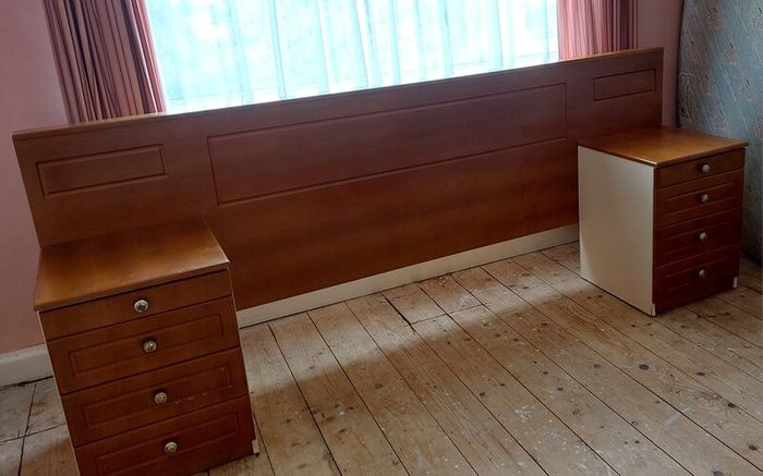 Headboard and Bedside Lockers