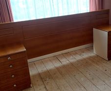 Headboard and Bedside Lockers