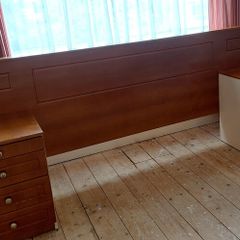 Headboard and Bedside Lockers