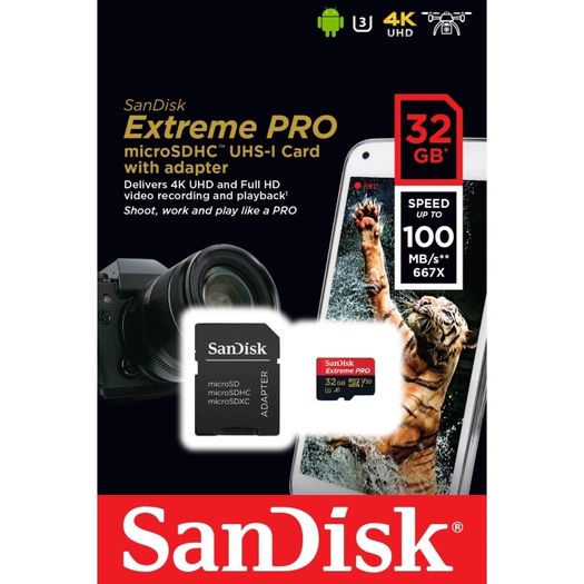 Sandisk  32 GB Extreme Pro