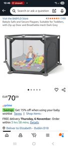 Babylo Safe and Secure Hexagon Playpen