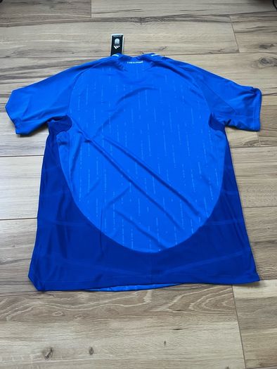Italy Football Jersey Blue Size XL
