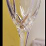 4 Wedgwood Crystal White wine Glasses Image 3