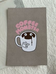 Coffee Monster Postcard