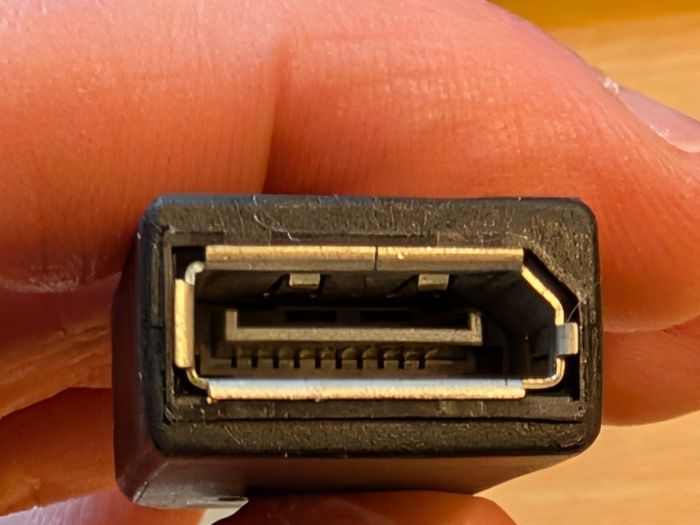 Mini Displayport to Displayport Adapter