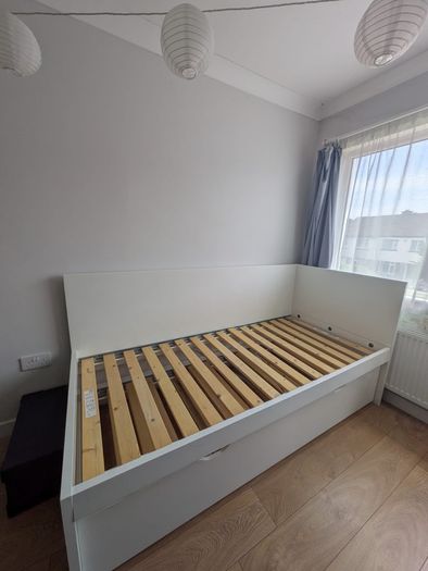 Single Bedframe, IKEA , FLAXA (plus extra pull out single frame)