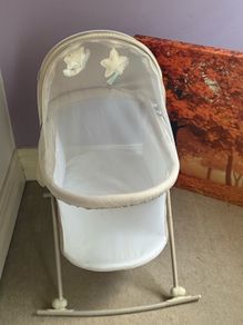Baby bedside/rocking bassinet