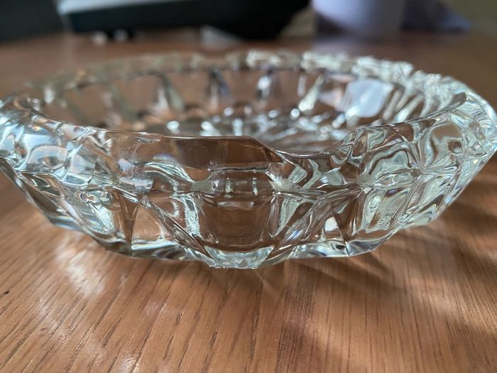 Crystal ashtray