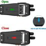 2PCS Walkie Talkie USB power Rechargeable Walkie Talkies Long Range Two-Way Radio Walky Talky with Earpieces 16CH Handheld Transceiver with LED Light for Field Survival Biking Hiking Image 6