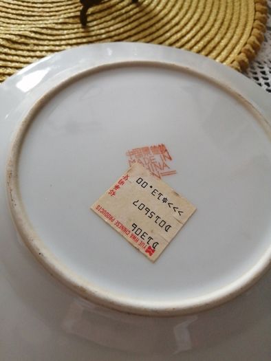 porcelain plate