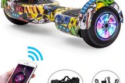Self-Balancing Electric Scooter Hoverboard 6.5 Inch Bluetooth Speaker With Two Wheels Skateboard