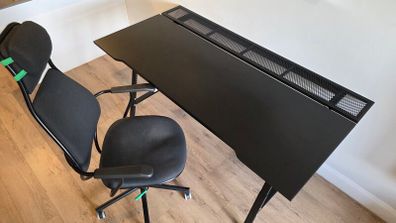 Desk and chair